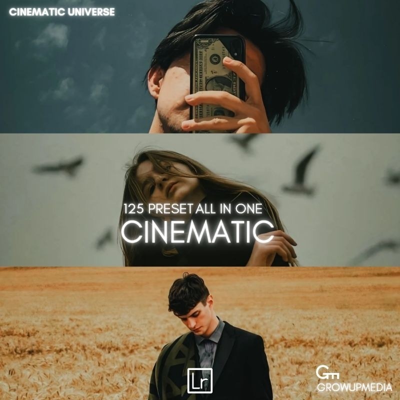 125+ Preset Lightroom Cinematic Film Premium - Filter Aesthetic untuk iOS & Android[ MICHIGO STUDIO ]