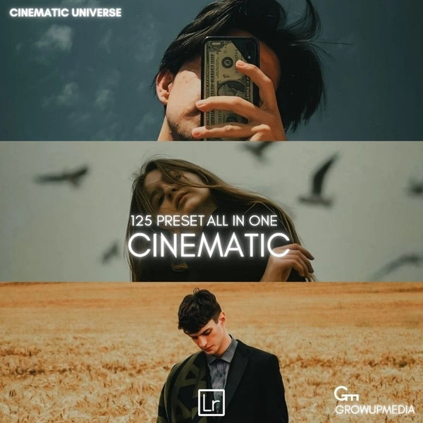 125+ Preset Lightroom Cinematic Film Premium - Filter Aesthetic untuk iOS & Android[ MICHIGO STUDIO ]