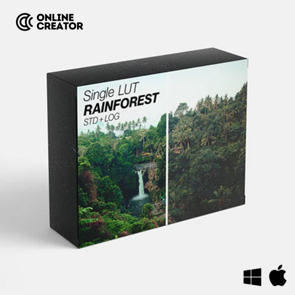 FCPX Full Access Rainforest LUT Single LUT