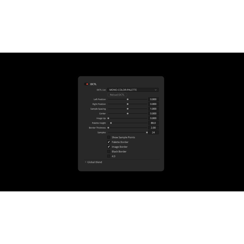 Mononodes - COLOR PALETTE DCTL DAVINCI RESOLVE MacOS Windows[ MICHIGO STUDIO ]