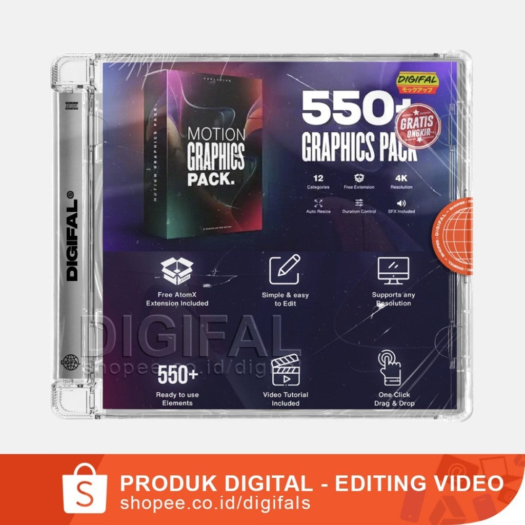 AtomX - 555+ Essential Titles & Lower Thirds - Premiere Pro & After Effect (Extension)[ MICHIGO STUDIO ]