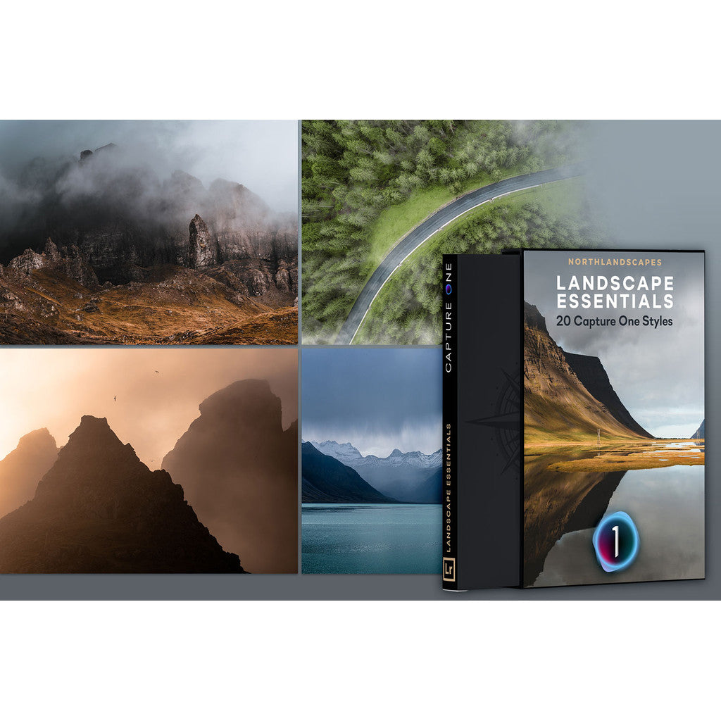 📸 C1 PRESET | Master Collection Capture One B&W, Forest & Landscape Travel Photography [ MICHIGO STUDIO ]