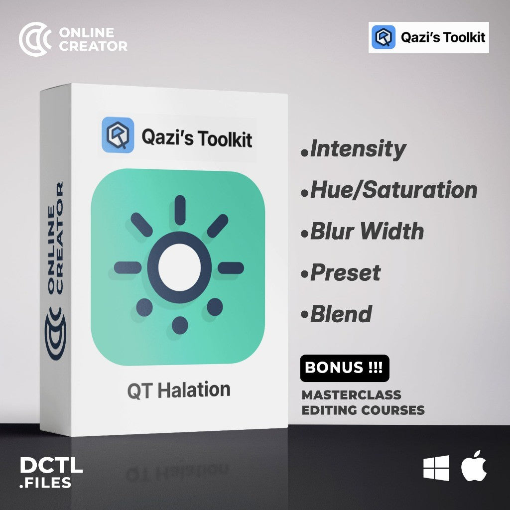 QT Bundle DCTL Waqaz Qazi Toolkit 720 [ MICHIGO STUDIO ]