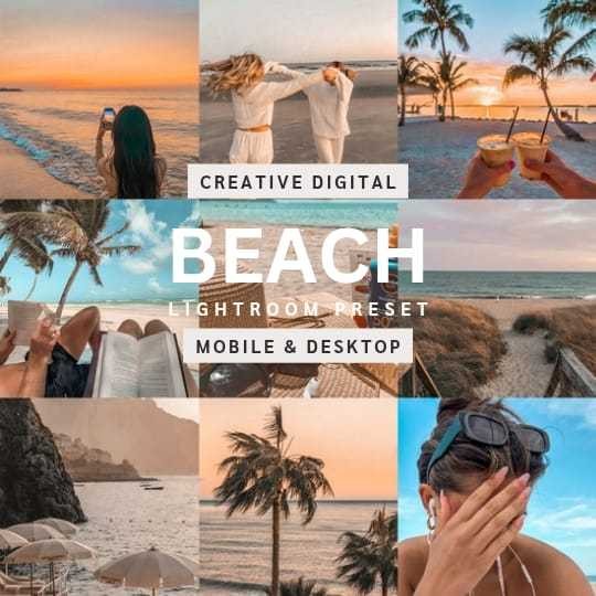 10 PRESET AESTHETIC | BEACH PRESET | LIGHTROOM