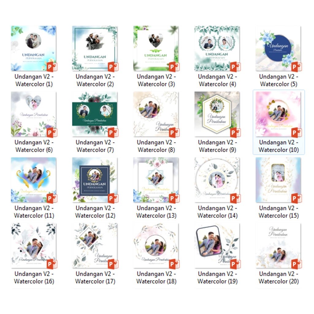 115 TEMPLATE VIDEO PPT WEDDING UNDANGAN PERNIKAHAN + BONUS[ MICHIGO STUDIO ]