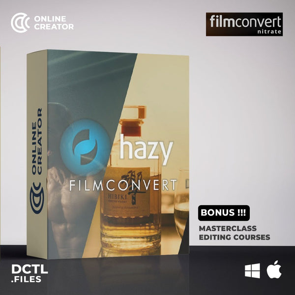 FilmConvert Hazy video soft light DaVinci Resolve Premiere Pro[ MICHIGO STUDIO ]