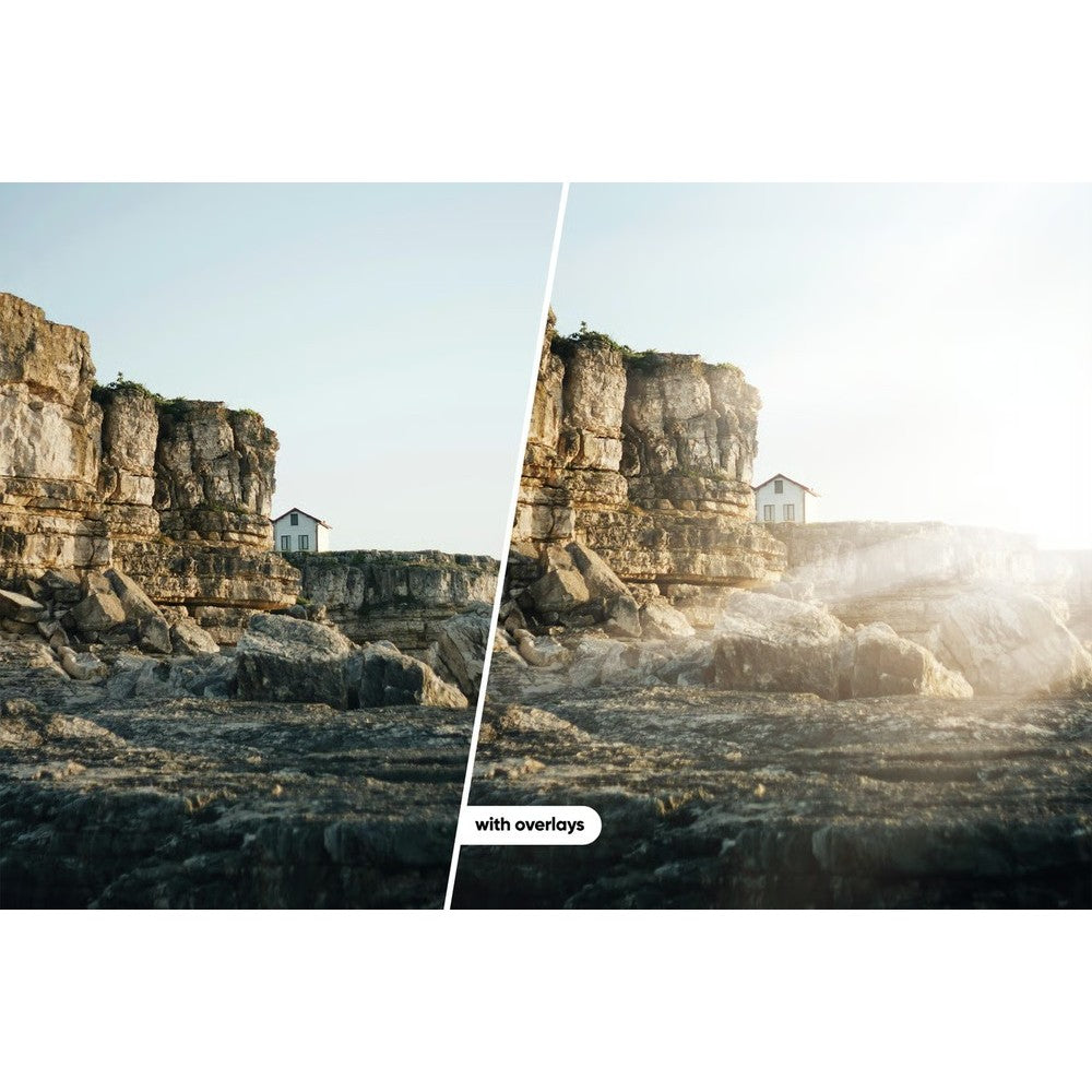 🌞 PNG OVERLAY 708 | Natural Sunlight Rays ☀️ Light Effect Pack for Photoshop Design [ MICHIGO STUDIO ]