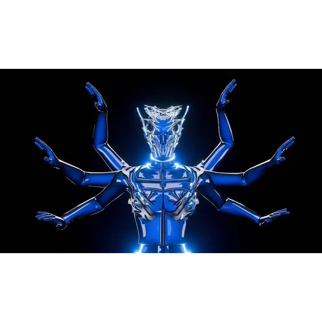 Naked-Eye 3D Mechanical Character LED VJ Background [ MICHIGO STUDIO ]