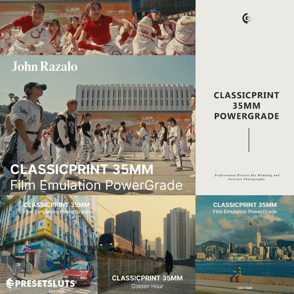 [UPDATED] NEW ORIGINAL John Razalo ClassicPrint 35MM Film Emulation Powergrade DaVinci Resolve[ MICHIGO STUDIO ]