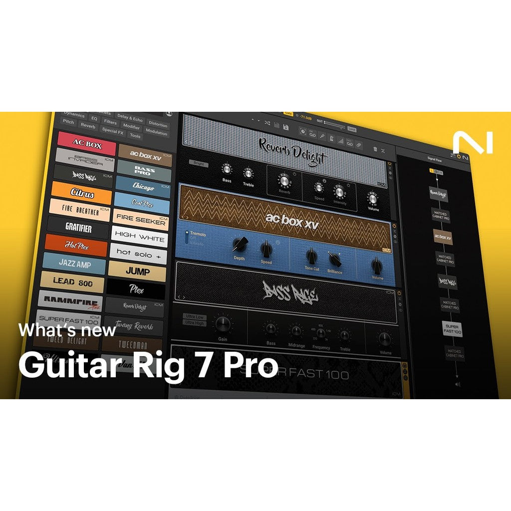 🎹 PLUGINS 136 | Guitar Rig 7 Pro 🎸 Guitar & Bass Amp/FX Simulator Plugin Win/Mac [ MICHIGO STUDIO ]