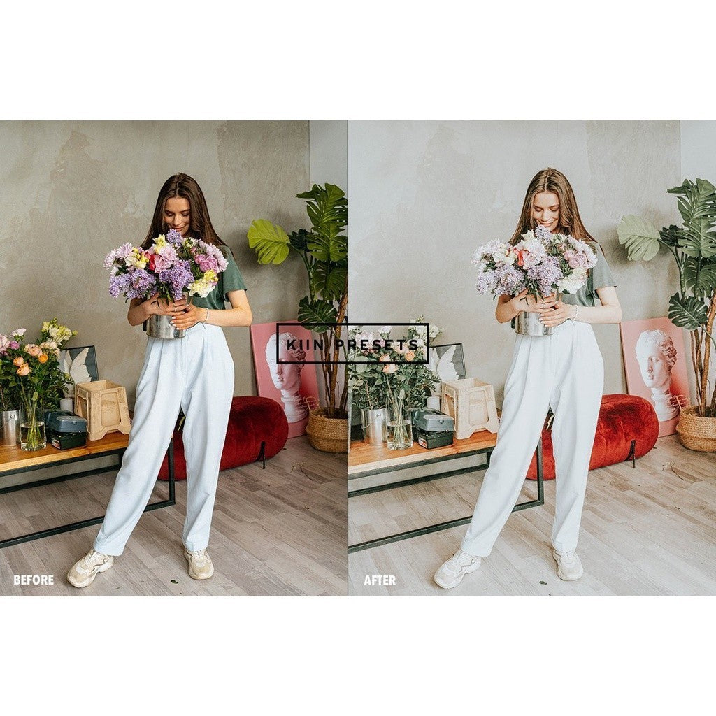 5 SOFT AND AIRY LIGHTROOM PRESETS Desktop IOS Android[ MICHIGO STUDIO ]
