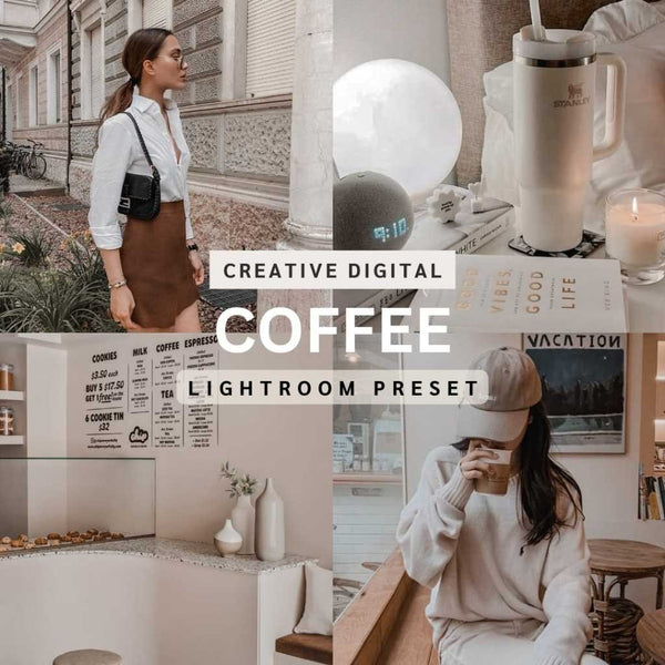 Preset Aesthetic | Paket Coffee Preset | Lightroom