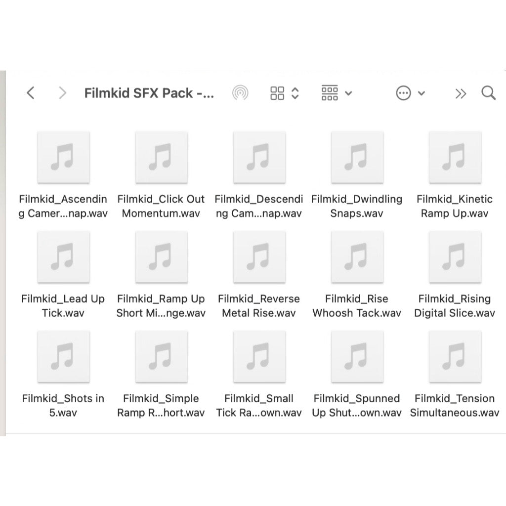 Filmkid SAM KOLDER SFX Bundle[ MICHIGO STUDIO ]