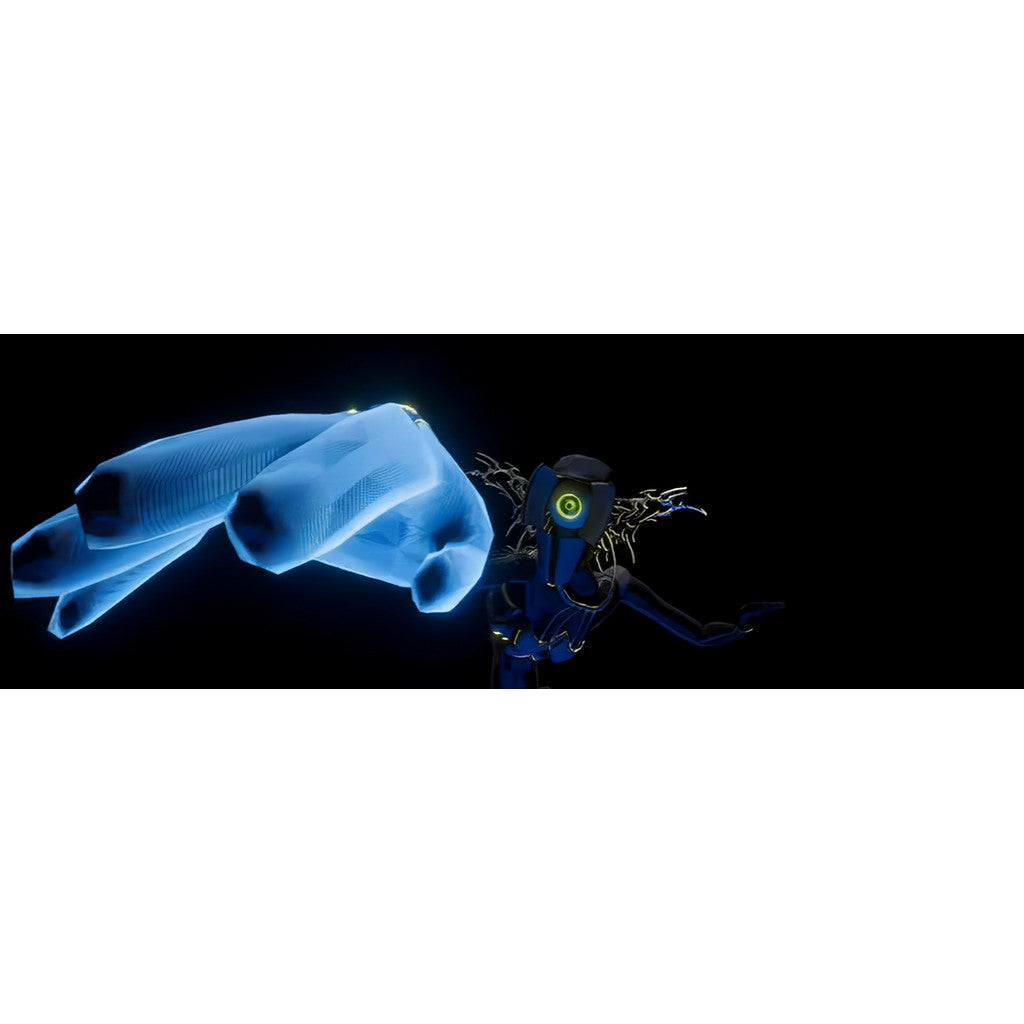 Naked-Eye 3D Mechanical Character LED VJ Background [ MICHIGO STUDIO ]