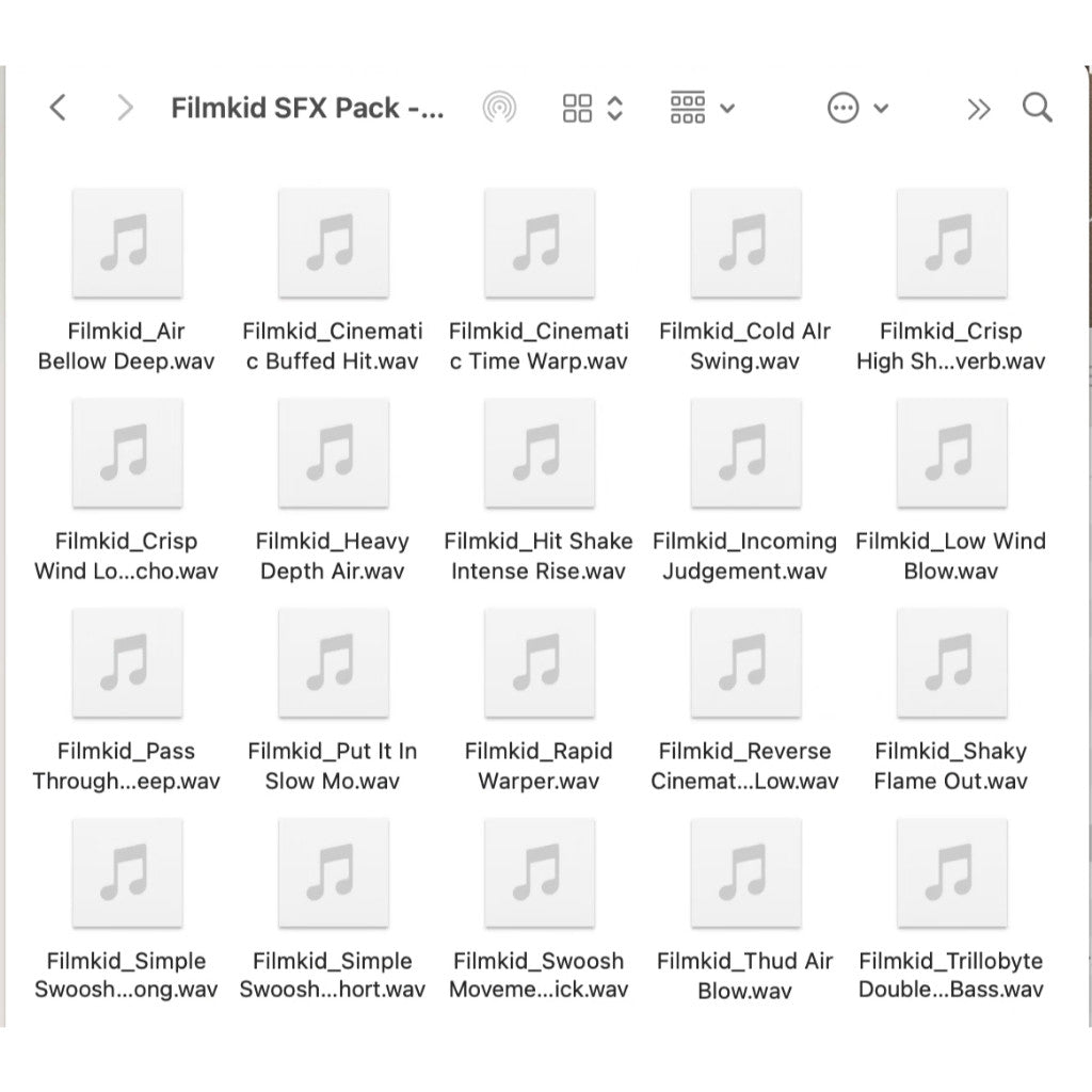 Filmkid SAM KOLDER SFX Bundle[ MICHIGO STUDIO ]