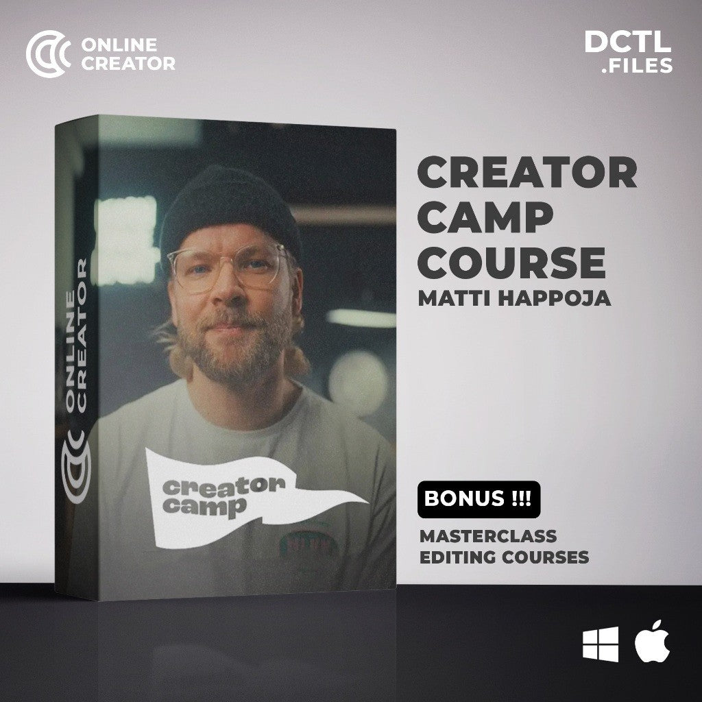 Creator Camp Matti Haapoja Video Creator Course[ MICHIGO STUDIO ]