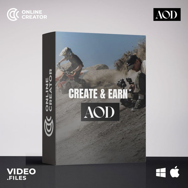 AOD Art of Documentary Create & Earn Module Mark Bone[ MICHIGO STUDIO ]