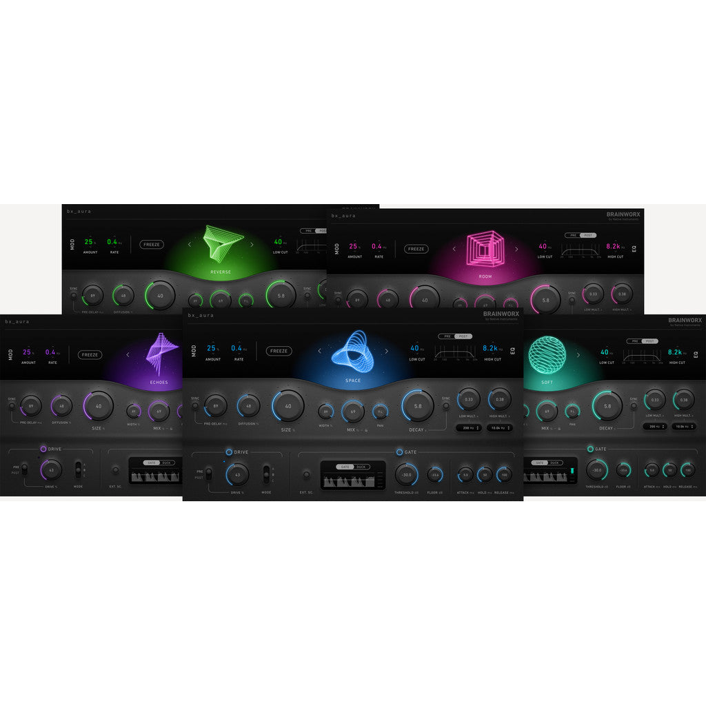 🎹 PLUGINS | Brainworx bx_aura 🎶 Creative Reverb FX Plugin | Mixing & Post-Production Win/Mac [ MICHIGO STUDIO ]