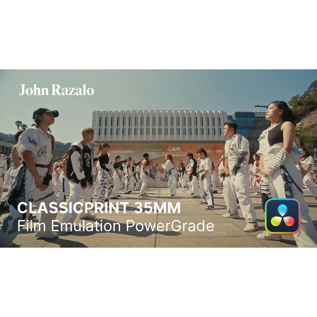 [UPDATED] NEW ORIGINAL John Razalo ClassicPrint 35MM Film Emulation Powergrade DaVinci Resolve[ MICHIGO STUDIO ]