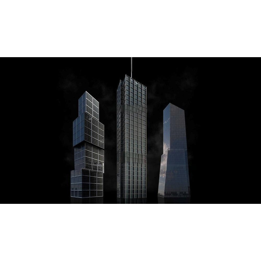 3D MODEL | 🏙️ Skyscraper & European Building Architecture Models – C4D | Blender