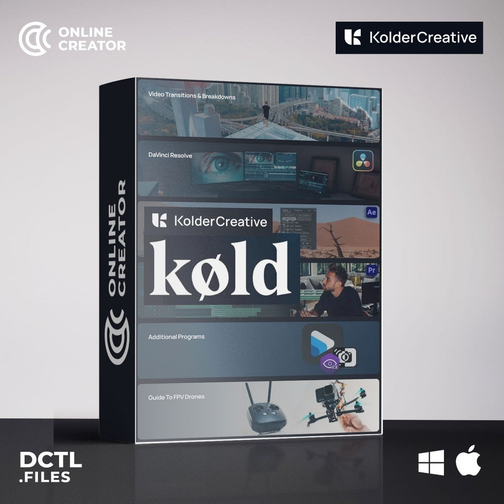 KOLD Davinci Premiere After Effect Masterclass Course Sam Kolder Creative[ MICHIGO STUDIO ]