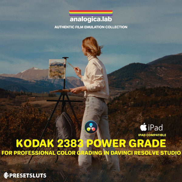 Analogica Lab – Kodak 2383 PowerGrade DAVINCI RESOLVE[ MICHIGO STUDIO ]