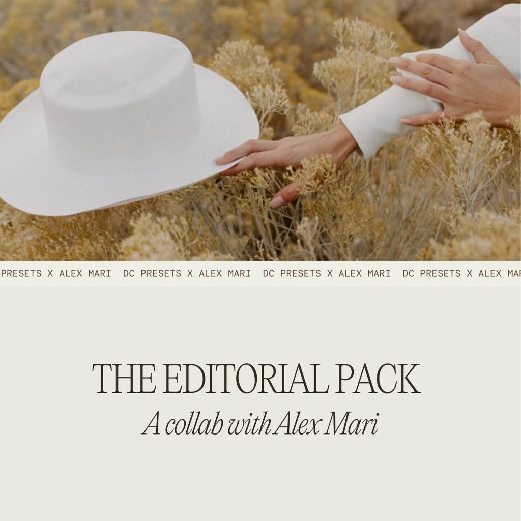 DCxAM The Editorial Pack Lightroom Presets Desktop Android[ MICHIGO STUDIO ]