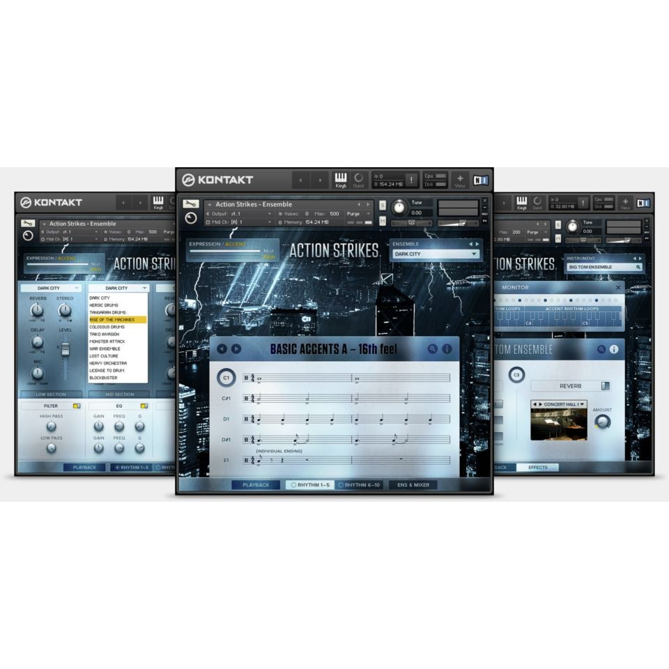 🎹 KONTAKT | Action Strikes 2025 🥁 Cinematic Orchestral Percussion & Hits Library [ MICHIGO STUDIO ]