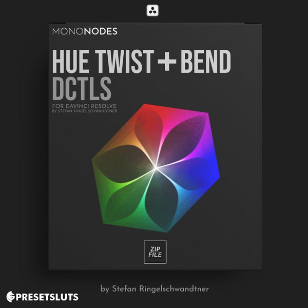 Mononodes - HUE TWIST & BEND DCTLS DAVINCI RESOLVE MacOS Windows[ MICHIGO STUDIO ]