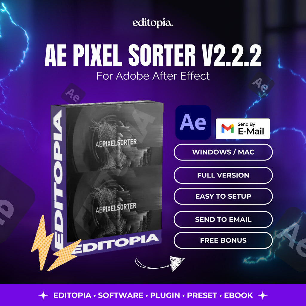 Ae Pixel Sorter v2.2.2  Win/Mac[ MICHIGO STUDIO ]