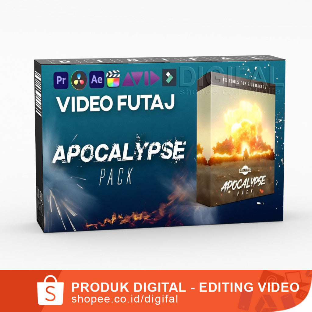 APOCALYPSE PACK (BIG FILMS) Untuk Capcut, Filmora, Kinemaster, VN, Davinci, Premiere Pro After, Effects dan Lainnya[ MIC