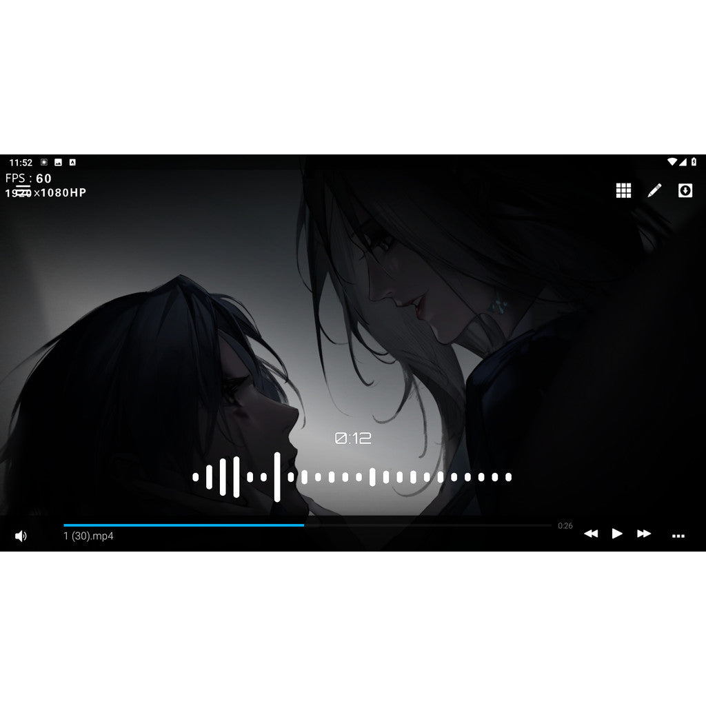 AVEE Player Music Visualization Music Template 4 Sets Cool Shock Car Music 0013