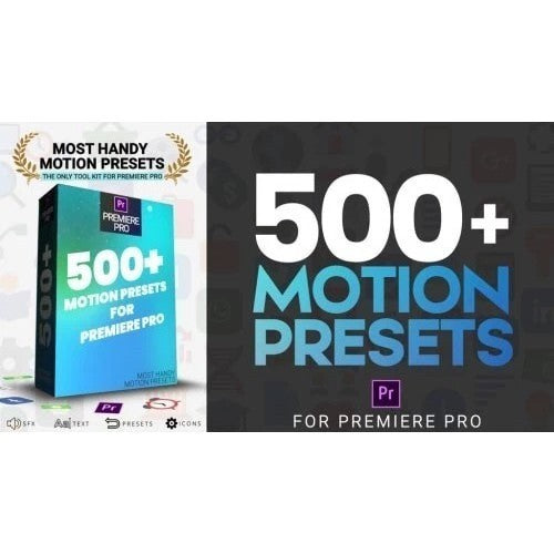 500+ Motions Presets for Premiere Pro[ MICHIGO STUDIO ]