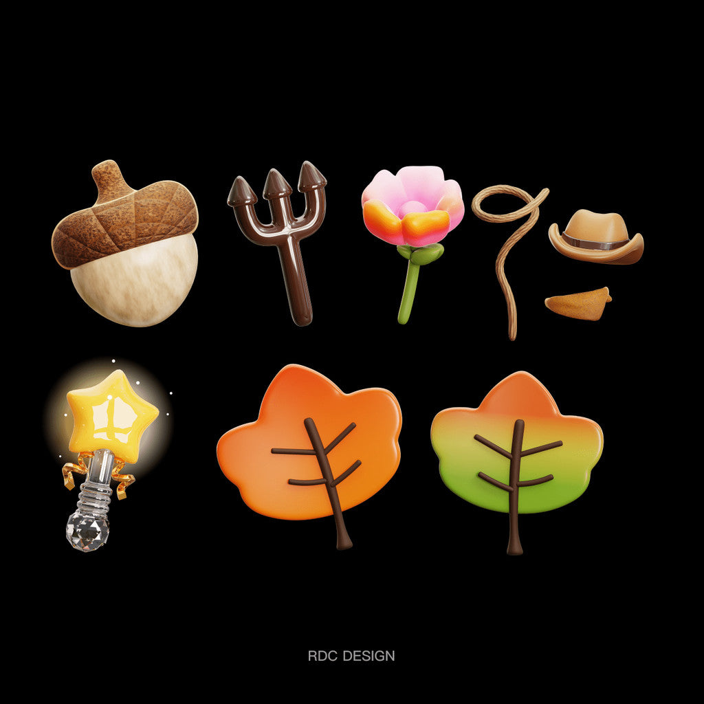 3D MODEL | 🐻 25 Cute 3D Plush Bear Emoji Pack – Blender | C4D
