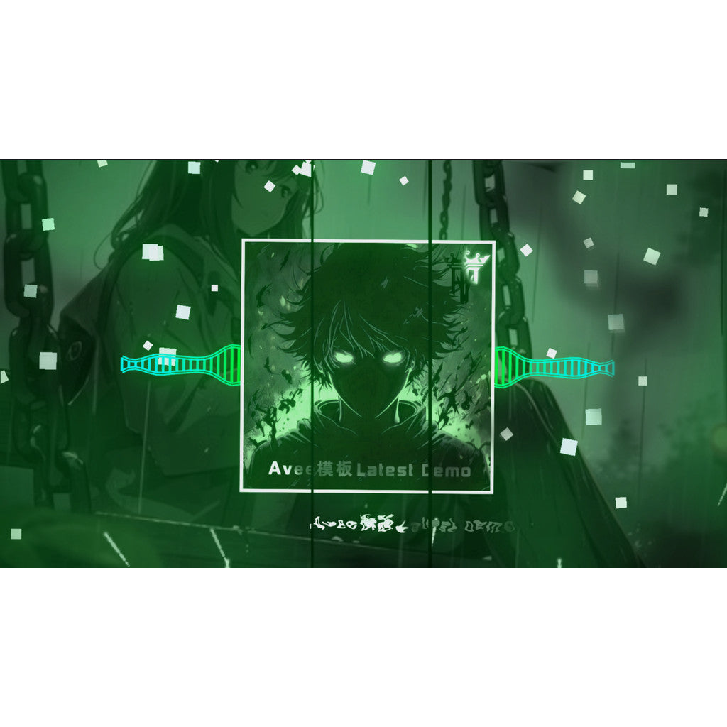 AVEE Advanced Special Effects Music Template Cool Visual Music Template 6 Sets of Tutorial Software 022
