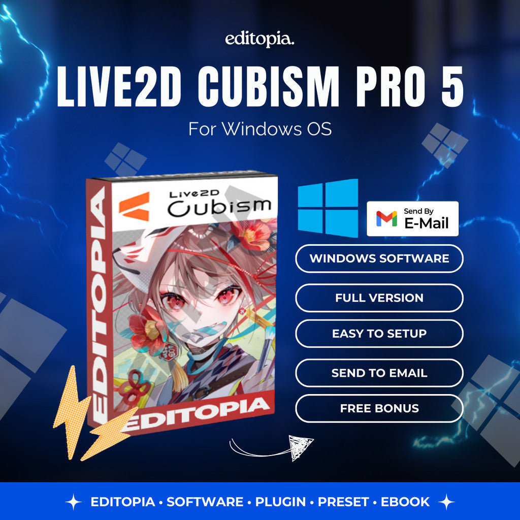 Live2D Cubism Pro 5 WIN - LIVE2D CUBISM PRO 5[ MICHIGO STUDIO ]