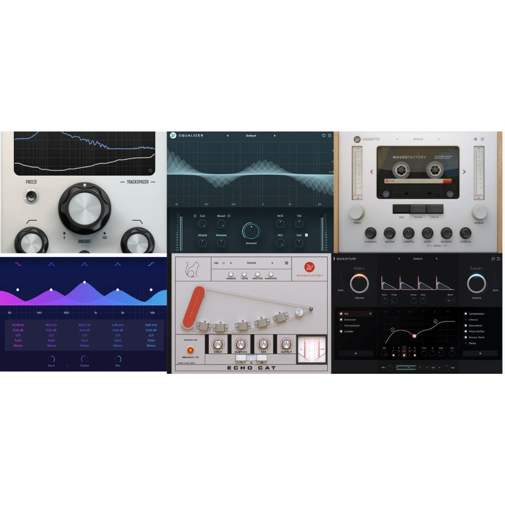 🎹 PLUGINS | Wavesfactory Bundle (2025) 🎶 EQ, Reverb, Saturation & Tape Effects Suite Win/Mac [ MICHIGO STUDIO ]