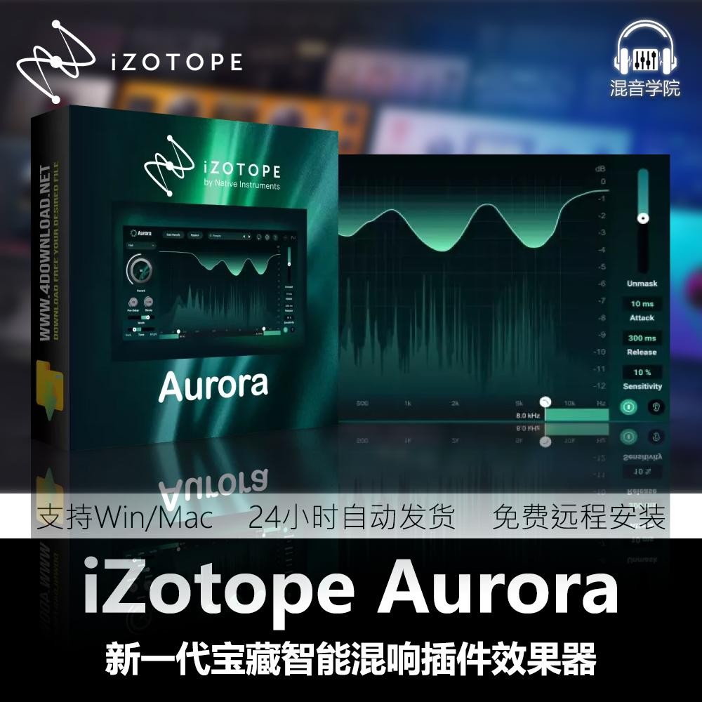 🎹 PLUGIN | iZotope Aurora 2025 🌌 Smart Adaptive Reverb & Effects Plugin PC/Mac [ MICHIGO STUDIO ]