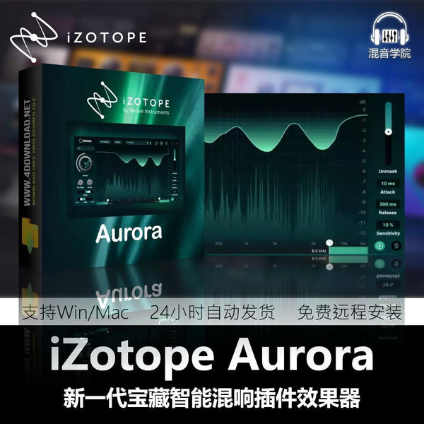 🎹 PLUGIN | iZotope Aurora 2025 🌌 Smart Adaptive Reverb & Effects Plugin PC/Mac [ MICHIGO STUDIO ]