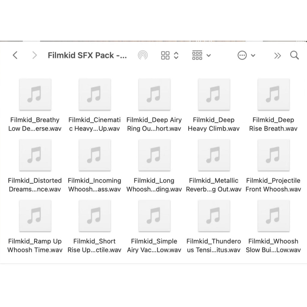 Filmkid SAM KOLDER SFX Bundle[ MICHIGO STUDIO ]