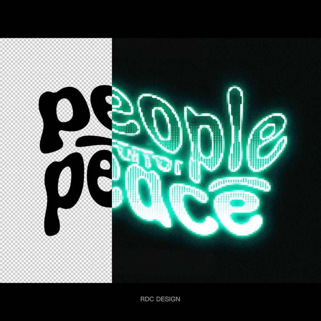 3D DESIGN | 🕹️ Retro Pixel CRT Game Screen Font Logo Mockup Template – Photoshop