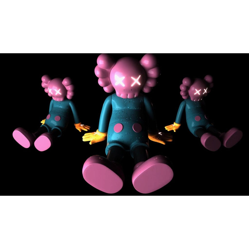 3D卡通动漫动感节奏KAWS公仔VJ视频 Bounce酒吧舞台LED背景VJ素材[ MICHIGO STUDIO ]