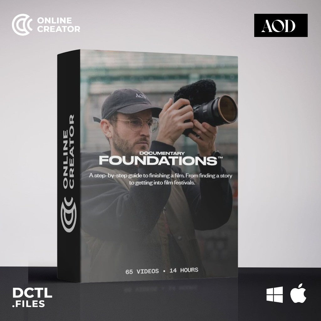 AOD Art of Documentary Documentary Foundations Module Mark Bone[ MICHIGO STUDIO ]