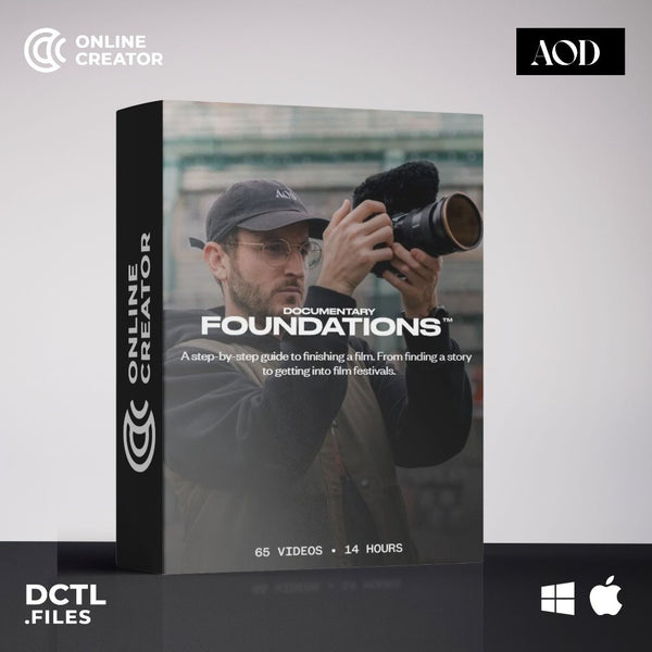 AOD Art of Documentary Documentary Foundations Module Mark Bone[ MICHIGO STUDIO ]