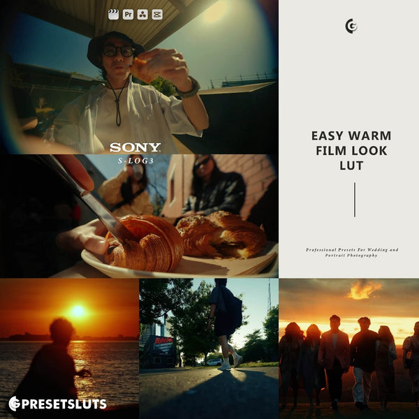 Easy Warm Film Look For S-Log3 | ADOBE PREMIERE DAVINCI RESOLVE[ MICHIGO STUDIO ]