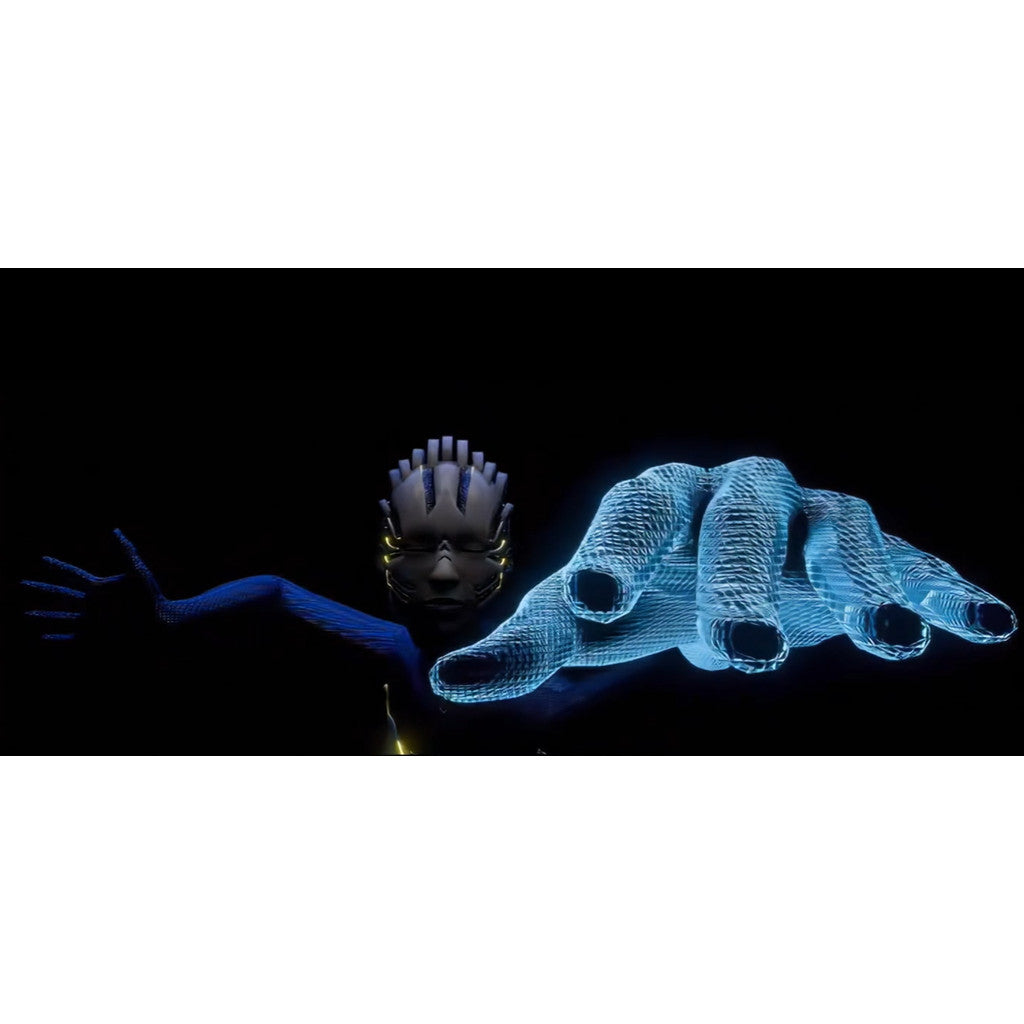 Naked-Eye 3D Mechanical Character LED VJ Background [ MICHIGO STUDIO ]