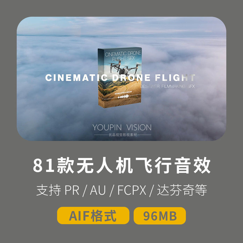 SFX | 81 Drone FPV Flight Sound Effects 🚁🎧