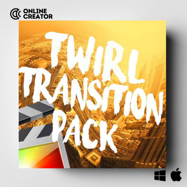 Twirl Transition Pack Final Cut Ryan Nangle[ MICHIGO STUDIO ]