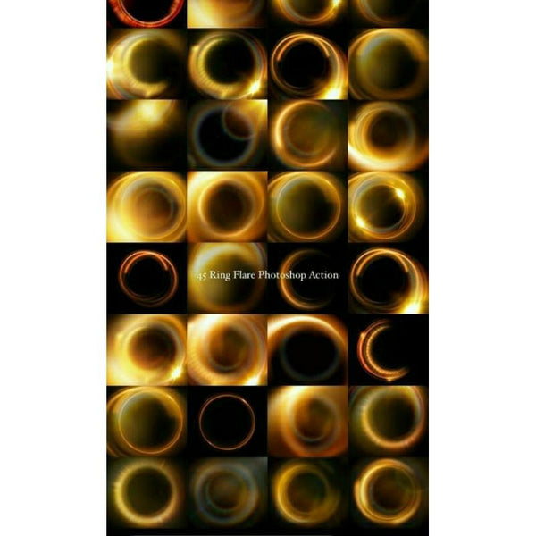 Flare Photoshop Action 45 Flare 2023[ MICHIGO STUDIO ]