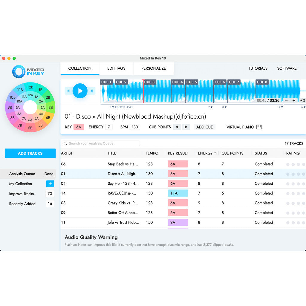 PLUGINS | 🎛️ Mixed In Key 8 & 10 – Key Detection & Mashup Software